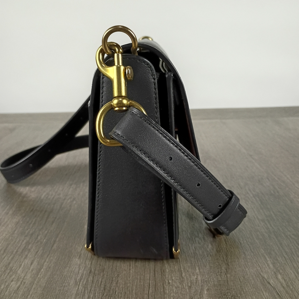 Coach 1941 Cooper Shoulder Bag Purse 38660 Crossbody Black Converts Clutch - Picture 4 of 15